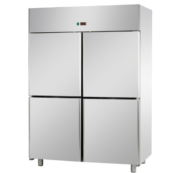 Armário Refrigerado Tecnodom EKO 1400 GN 2/1 Conservação e 4 Portas Inox (AF414EKOMTN)