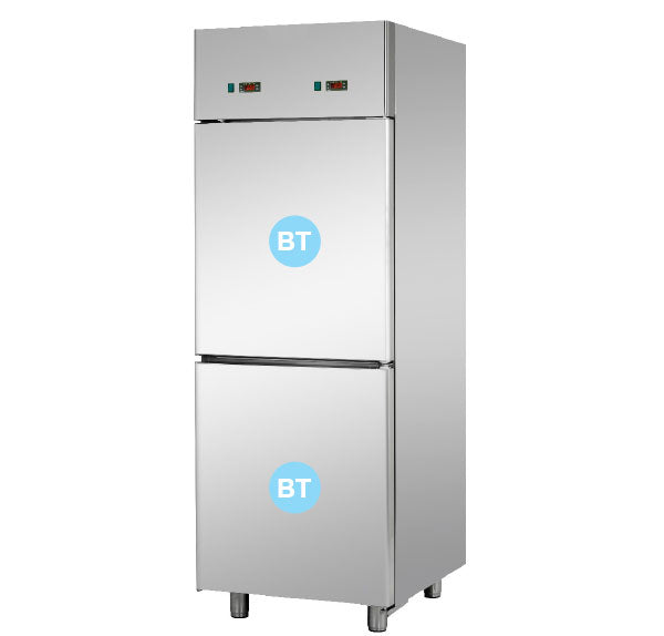 Armário Refrigerado Tecnodom EKO 1400 GN 2/1 - 2 Zonas - Congelação e 2 Portas Inox (AF14EKONN)