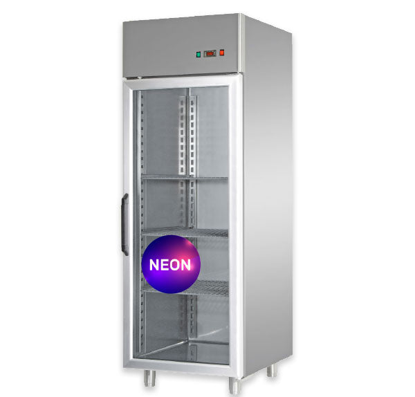 Armário Refrigerado Tecnodom EKO 700 GN 2/1 Congelação e Porta de Vidro (AF07EKOMBTPV)