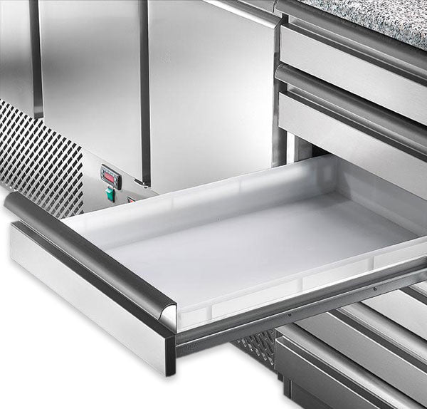 Bancada de Pizza Tecnodom 3 Portas (PZ03EKOC1)