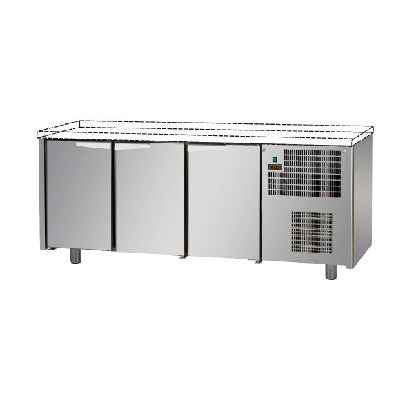 Bancada Refrigerada Tecnodom Série 600 3 Portas (TF03MID60SP)
