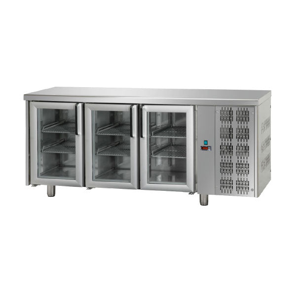 Bancada Refrigerada Tecnodom Série 700 GN 1/1 3 Portas Vidro (TF03MIDPV)