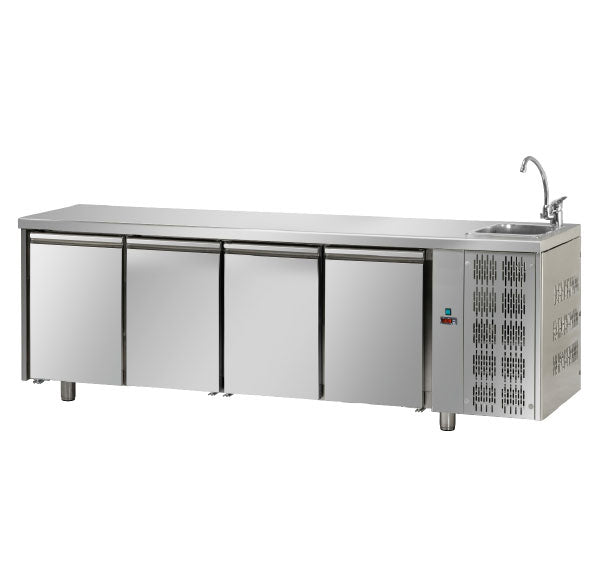 Bancada Refrigerada Tecnodom Série 700 GN 1/1 4 Portas (TF04MIDGNL)