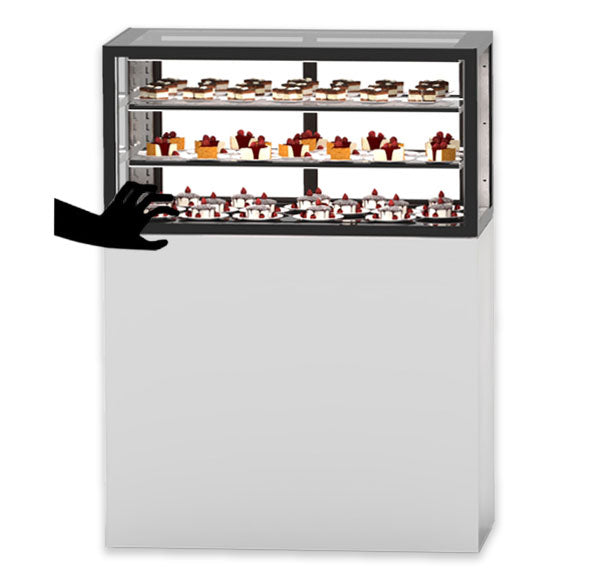 Expositor de Balcão Sayl Quente Integra com Base 100 IN100/50-140CG (Dim.: 1000Lx600Px1400A)