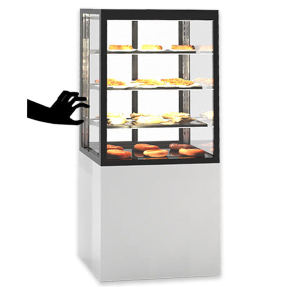 Expositor de Balcão Sayl Quente Integra com Base 60 IN60/80-140CG (Dim.: 600Lx600Px1400A)