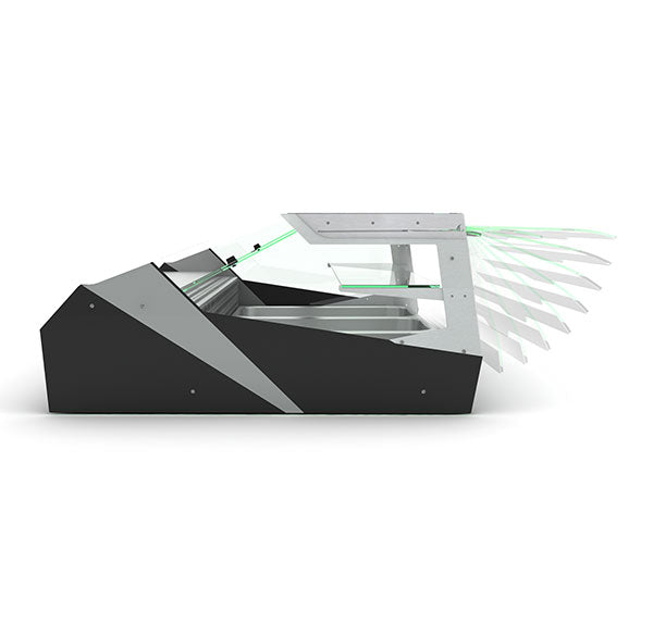 Expositor de Balcão Sayl Refrigerado BLOCK Line BLK3 (Dim.: 1000Lx882Px400A)