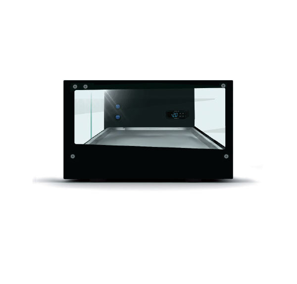 Expositor de Balcão Sayl Refrigerado Logic Line VTLG8P (Cuba Plana) (Dim.: 1680Lx380Px225A)
