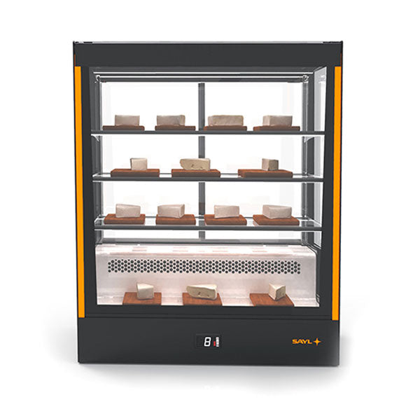 Expositor de Balcão Sayl Refrigerado PAK Line Reta RCA (Dim.: 1015Lx620Px1240A)