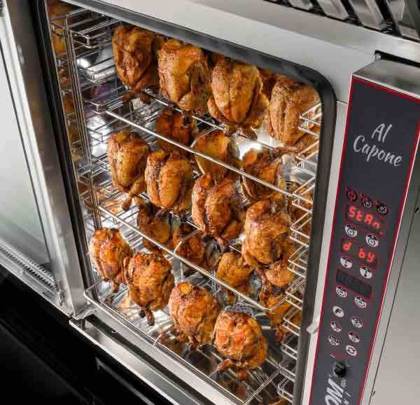 Forno Industrial Tecnodom Al Capone Digital 10 tabuleiros (FECLDL10VH2OLAV)