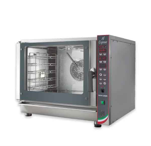 Forno Industrial Tecnodom Al Capone Digital 5 tabuleiros (FECLDL05VH2OLAV)