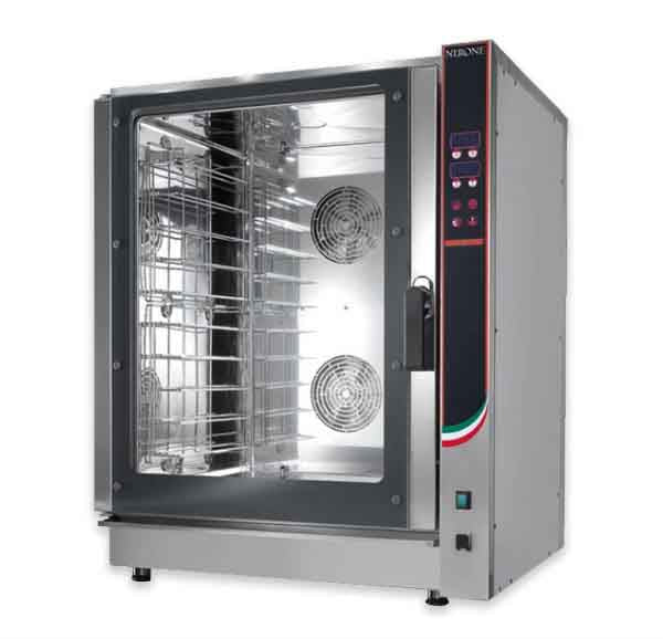 Forno Industrial Tecnodom Nerone CL Digital 10 tabuleiros (FECLDL10NEVH2O)