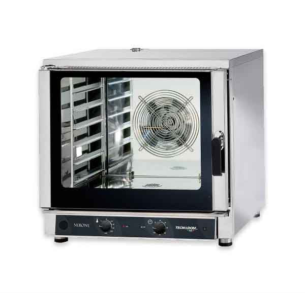 Forno Industrial Tecnodom Nerone MID Mecânico 6 tabuleiros (FEM06NEMIDVH2O)