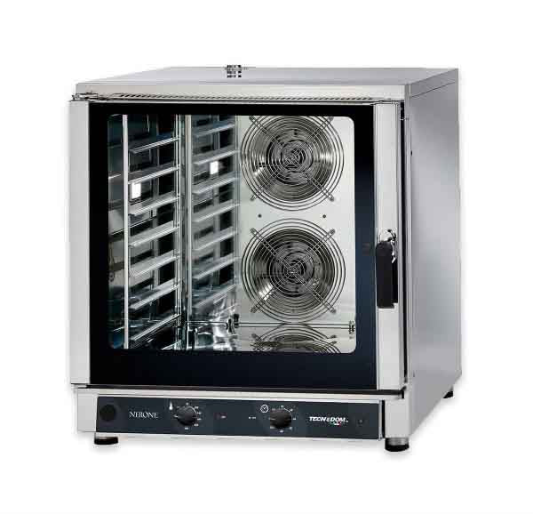 Forno Industrial Tecnodom Nerone MID Mecânico 7 tabuleiros (FEM07NEMIDVH2O)