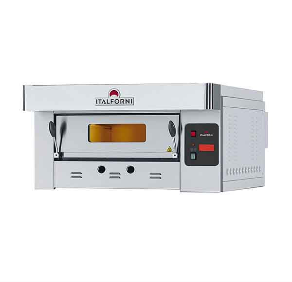 Forno de Pizza Italforni ECO-GAS EGB I (Inox)