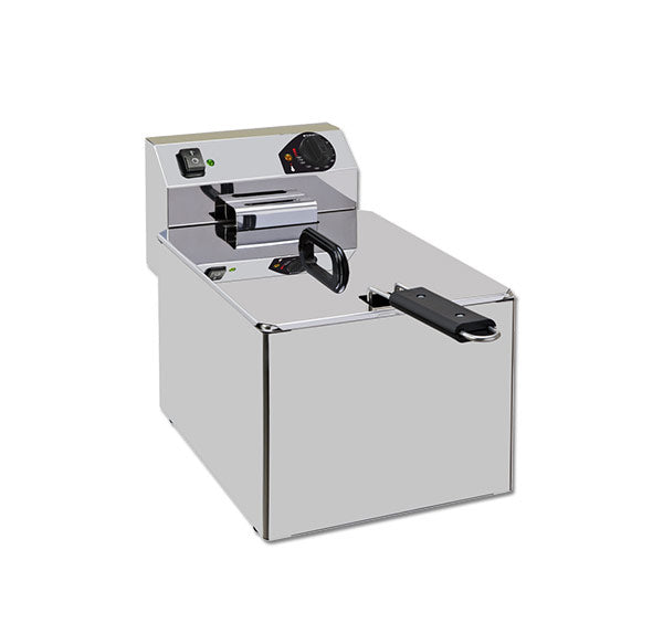 Fritadeira Industrial de Bancada Actimac Elétrica de Cuba Simples XDF 7L C (sem torneira)