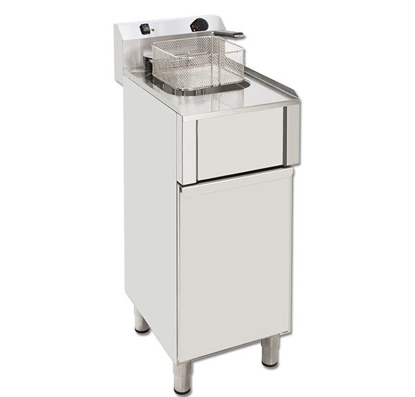 Fritadeira Industrial com Móvel Actimac (Mod. K) Elétrica de Cuba Simples XDFK 10L MV