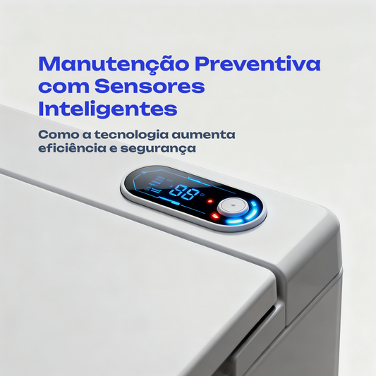 O papel da manutenção preditiva com sensores inteligentes
