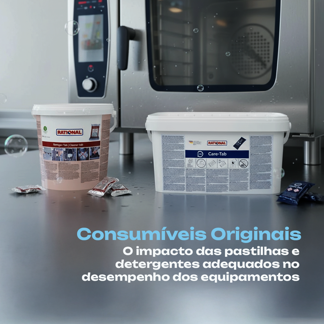 Consumíveis Originais: o impacto das pastilhas e detergentes adequados no desempenho dos equipamentos