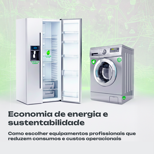 Economia de energia e sustentabilidade: escolher equipamentos eficientes para hotelaria e restauração