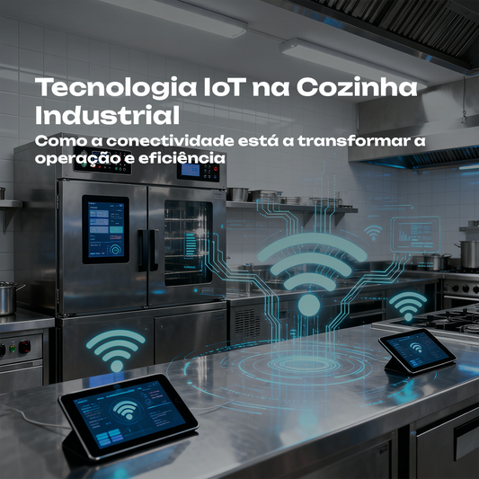 Como a tecnologia IoT está transformando cozinhas industriais