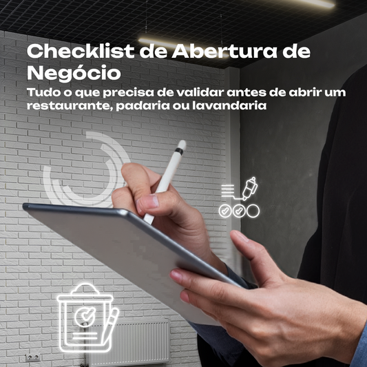 Checklist essencial antes de abrir um restaurante, padaria ou lavandaria: tudo o que precisa saber
