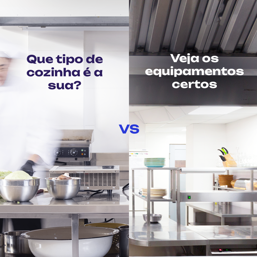 Equipamentos essenciais para cozinhas de produção intensiva e cozinhas de apoio