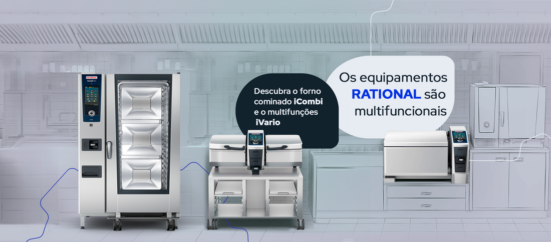 Garanta a excelência na cozinha com equipamentos RATIONAL