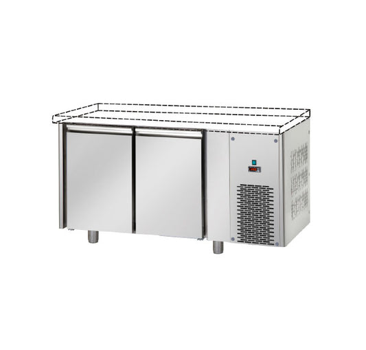 Bancada Refrigerada Tecnodom Série 700 GN Congelação 1/1 2 Portas (TF02MIDBTSP)