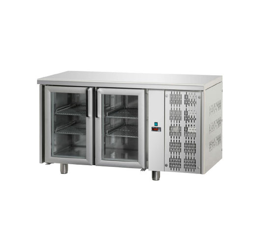 Bancada Refrigerada Tecnodom Série 700 GN 1/1 2 Portas Vidro (TF02MIDPV)