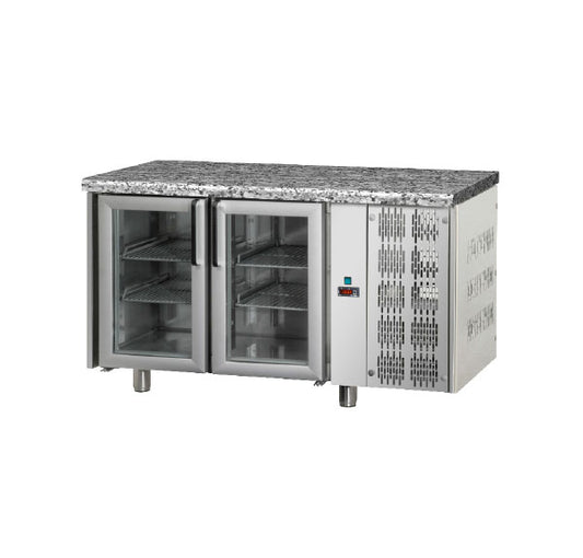 Bancada Refrigerada Tecnodom Série 700 GN 1/1 2 Portas Vidro (TF02MIDPVGRA)