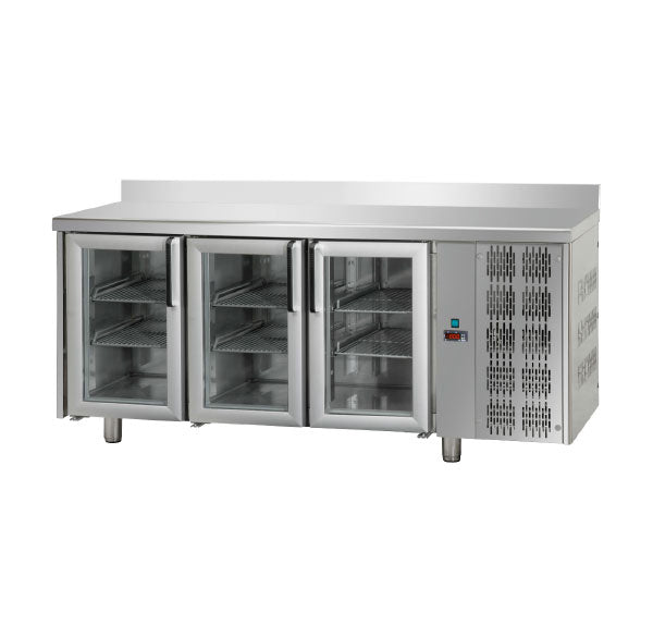 Bancada Refrigerada Tecnodom Série 700 GN 1/1 3 Portas Vidro (TF03MIDPVAL)