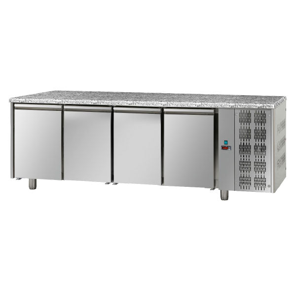 Bancada Refrigerada Tecnodom Série 700 GN 1/1 4 Portas (TF04MIDGNGRA)