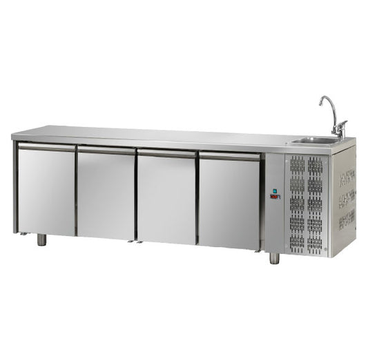 Bancada Refrigerada Tecnodom Série 700 GN 1/1 4 Portas (TF04MIDGNL)