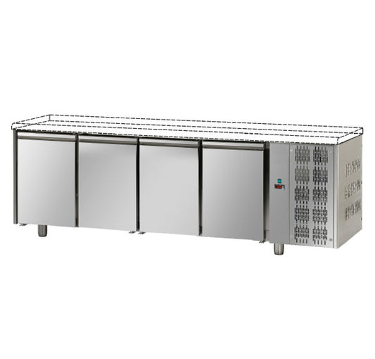 Bancada Refrigerada Tecnodom Série 700 GN 1/1 4 Portas (TF04MIDSP)