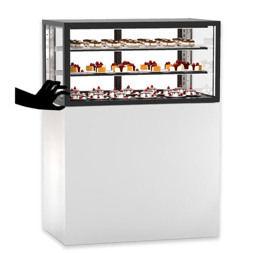 Expositor de Balcão Sayl Integra com Base 100 IN100/50-140NG (Dim.: 1000Lx600Px1400A)