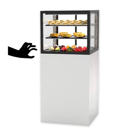 Expositor de Balcão Sayl Integra com Base 60 IN60/50-140NG (Dim.: 600Lx600Px1400A)