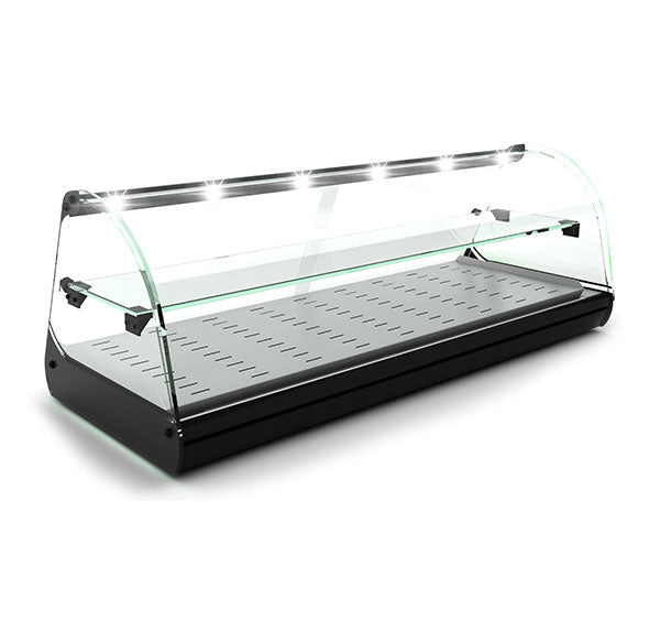 Expositor de Balcão Sayl Quente 2 Pisos Line Sahara SH26L (LED) (Dim.: 1190Lx395Px360A)
