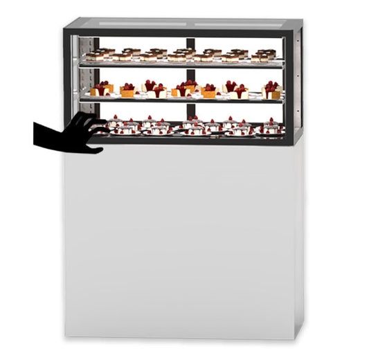 Expositor de Balcão Sayl Quente Integra com Base 100 IN100/50-140CG (Dim.: 1000Lx600Px1400A)