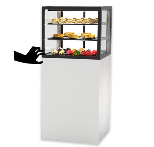Expositor de Balcão Sayl Quente Integra com Base 60 IN60/50-140CG (Dim.: 600Lx600Px1400A)