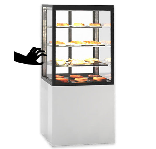 Expositor de Balcão Sayl Quente Integra com Base 60 IN60/80-140CG (Dim.: 600Lx600Px1400A)