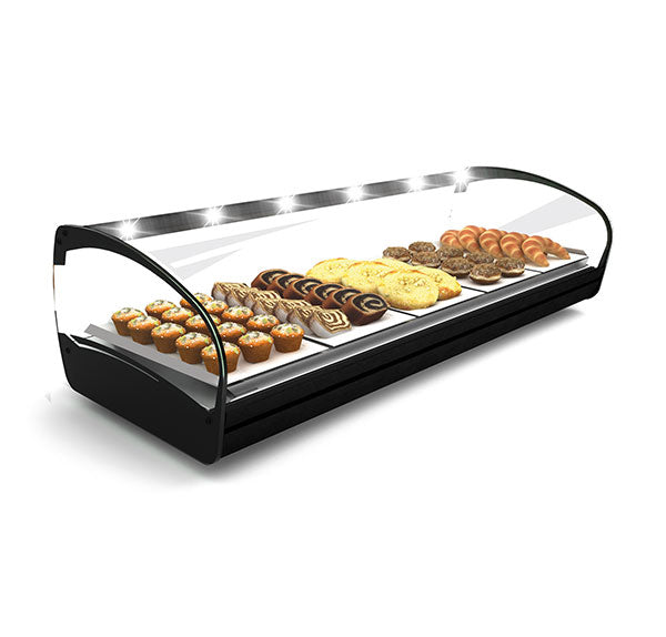 Expositor de Balcão Sayl Quente Shark 1P Line Sahara SHK6L (LED) (Dim.: 1190Lx395Px270A)