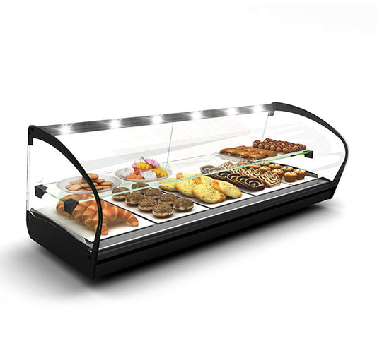 Expositor de Balcão Sayl Quente Shark 2P Line Sahara SHK24 (Dim.: 840Lx395Px340A)