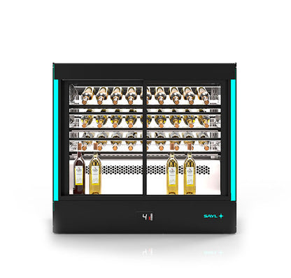 Expositor de Balcão Sayl Refrigerado COMPAK WINE Line CPAK-RAC-W (Dim.: 1015Lx620Px950A)