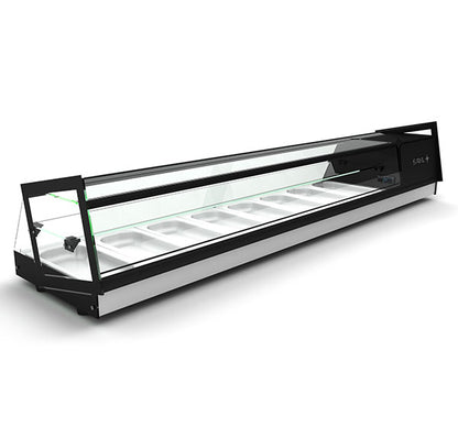 Expositor de Balcão Sayl Refrigerado Cube Line VCB8 (Dim.: 1788Lx395Px350A)