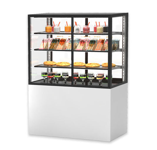 Expositor de Balcão Sayl Refrigerado Integra com Base 100  IN100/80-140A (Dim.: 1000Lx600Px1100A)