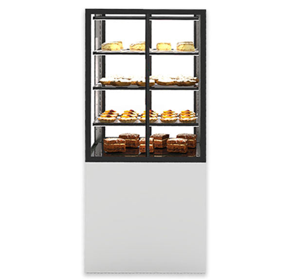 Expositor de Balcão Sayl Refrigerado Integra com Base 60  IN60/80-140A (Dim.: 600Lx600Px1400A)
