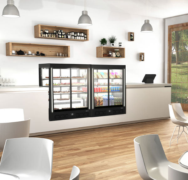 Expositor de Balcão Sayl Refrigerado PAK Line Reta RAC (Dim.: 1015Lx620Px1240A)