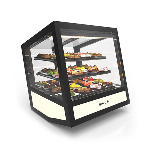 Expositor de Balcão Sayl Refrigerado QBO Line QBO-R (Dim.: 620Lx670Px670A)