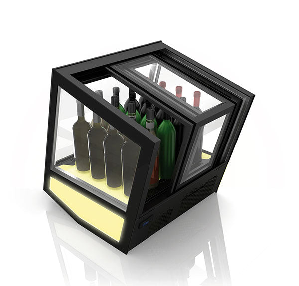 Expositor de Balcão Sayl Refrigerado QBO Line QBO-L (Dim.: 620Lx670Px670A)