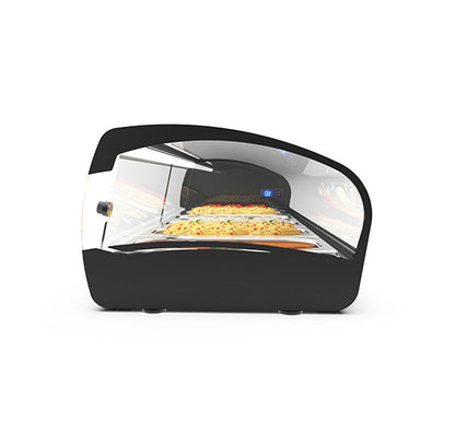 Expositor de Balcão Sayl Refrigerado Shark 1P Line SK6 (6 Tabuleiros GN 1/3 x 40mm) (Dim.: 1438Lx395Px270A)